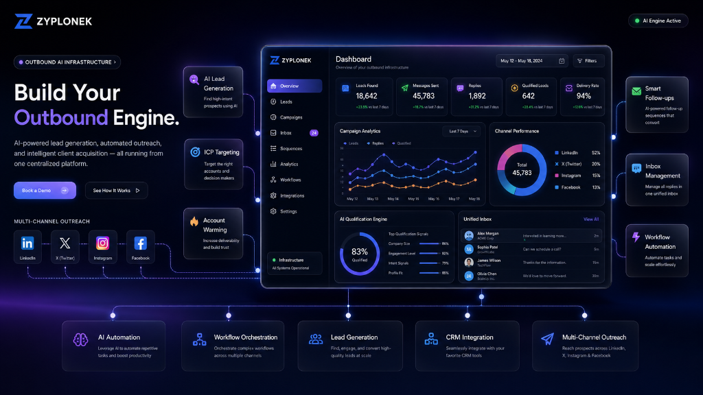 Zyplonek Connect Dashboard